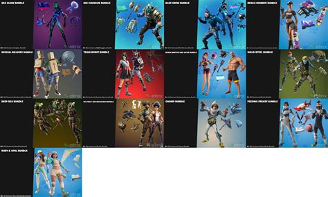 All New Bundles. Via: (@iFireMonkey) : r/FortniteLeaks